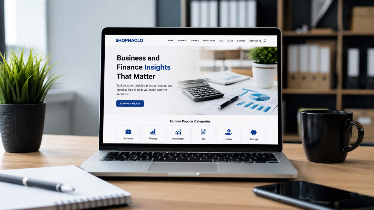 Company Website Shopnaclo
